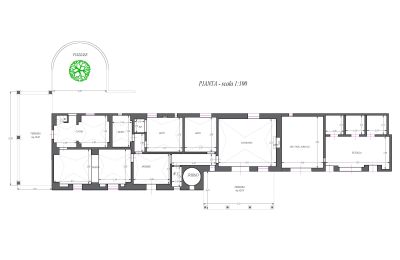 Imobiliário Francavilla Fontana, Planta baixa 1