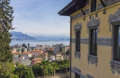 Imóveis com caráter, Villa Histórica de Estilo Art Nouveau em Stresa, Lago Maggiore