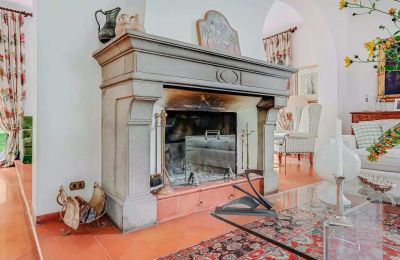 Villa histórica à venda Castelletto Sopra Ticino, Piemonte, Lareira