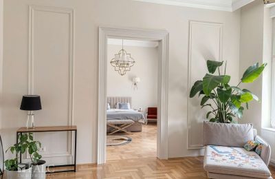 Apartamento histórico à venda Budapest, Hungria, Wohnzimmer 