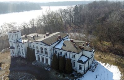 Palácio à venda Lubstów, Pałac w Lubstowie, Wielkopolskie, Vista de drone