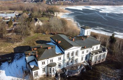 Palácio à venda Lubstów, Pałac w Lubstowie, Wielkopolskie, Vista de drone
