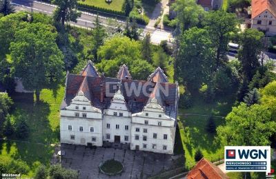 Palácio à venda Wilków Wielki, Zamek w Wilkowie Wielkim, Dolnoslaskie,, Vista de drone