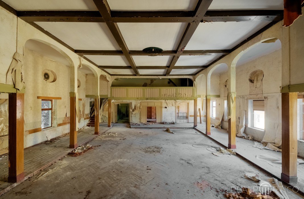 Saal im Gasthof Wangen: Zustand vor der dem Abriss, Wangen