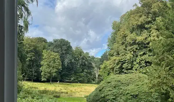 Parque do palácio da casa senhorial Niendorf