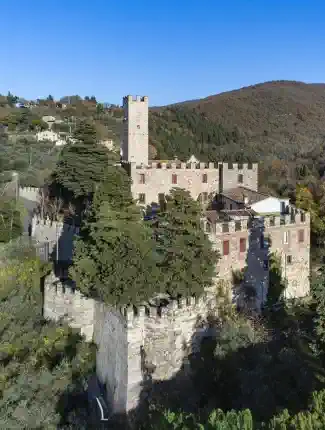 Castello dei Lagri - Um castelo perto de Florença, Itália