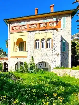 Villa histórica em Garavan Menton com vista panorâmica para o mar, Menton, Provença-Alpes-Costa Azul