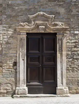 Palácio Merletti – Residência nobre do século XIV nas Marcas, Mercatello sul Metauro, Marcas