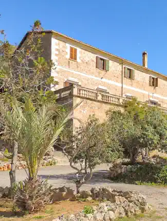 Casa senhorial em Palma de Maiorca com vista panorâmica sobre o mar e a baía, Palma, Ilhas Baleares