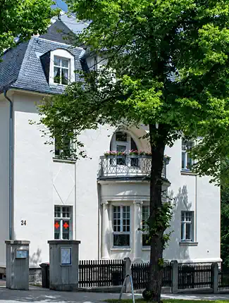 Casa histórica com amplo jardim em Auerbach, Saxónia